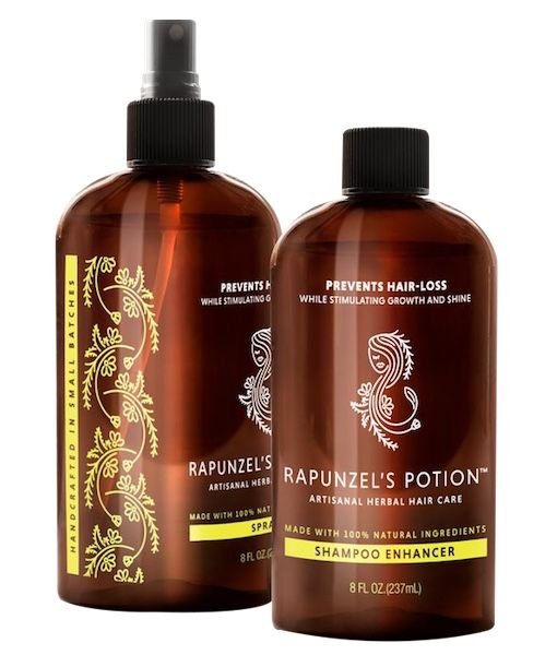 Rapunzel´s Potion™ Natural Hair Growth Shampoo Enhancer & Spray Kit